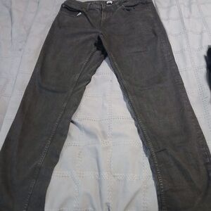 DKNY Women's Charcoal Straight Leg Jeans